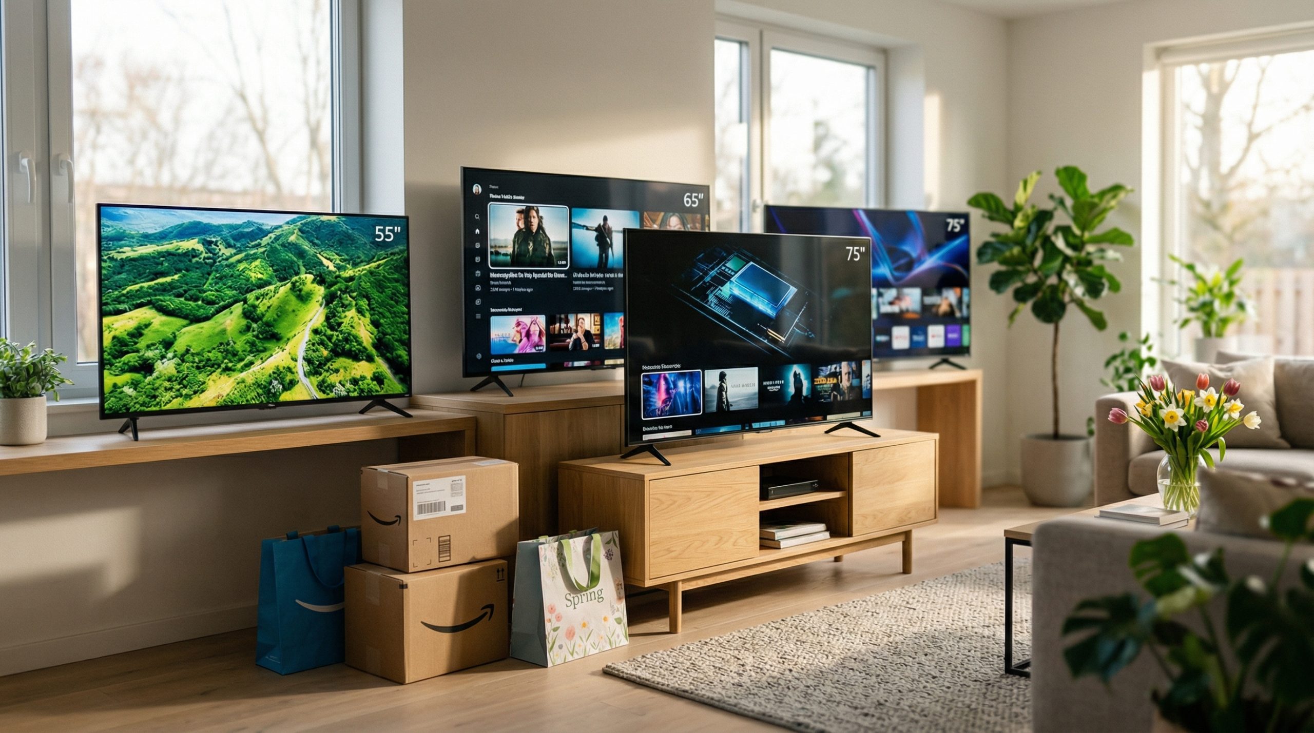 Best Big Spring Sale Smart TV Deals on Amazon