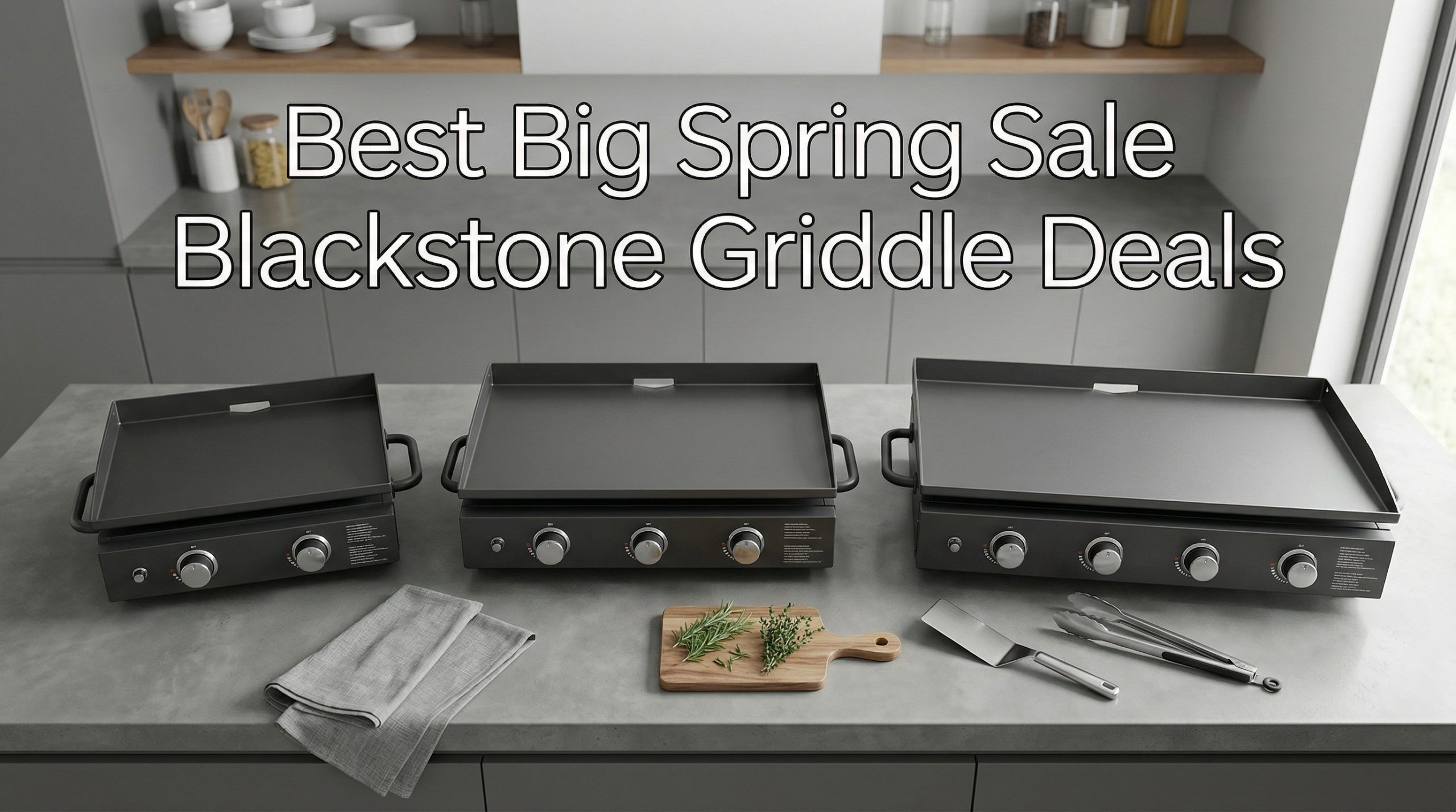 Best Big Spring Sale Blackstone Griddle Deals on Amazon