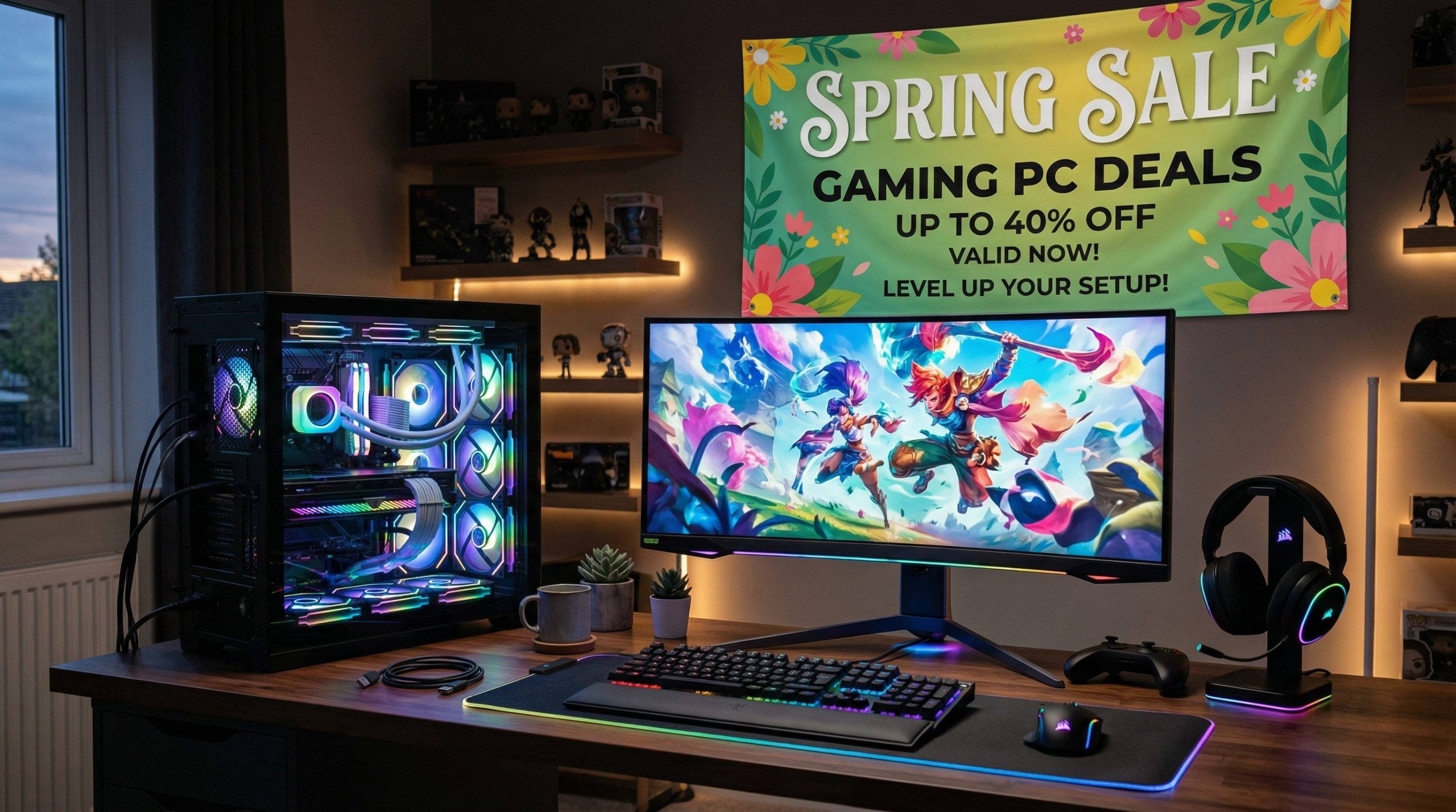 Best Big Spring Sale Prebuilt Gaming PC Deals on Amazon