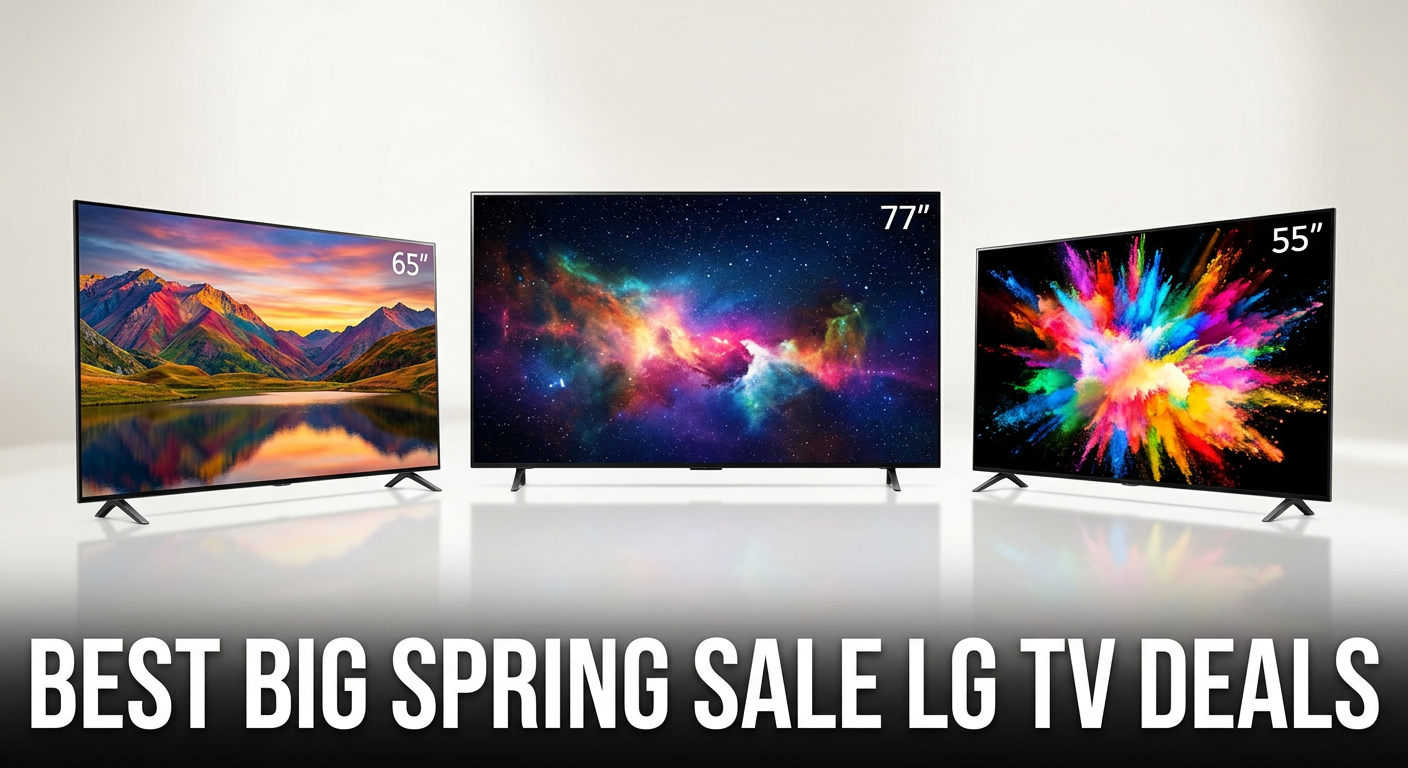 Best Big Spring Sale LG TV Deals on Amazon