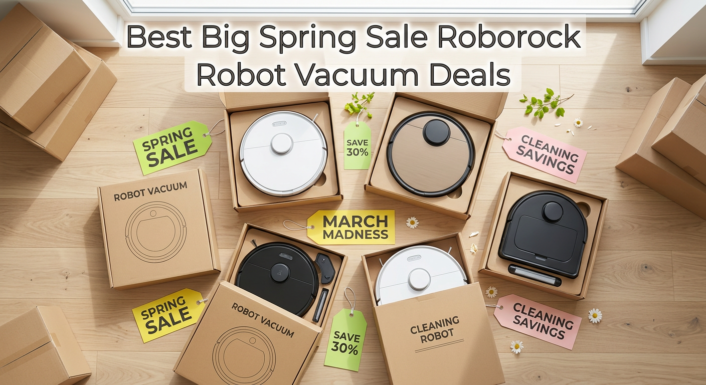 Best Big Spring Sale Roborock Robot Vacuum Deals on Amazon