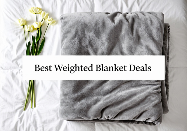 Best Big Spring Sale Weighted Blanket Deals on Amazon