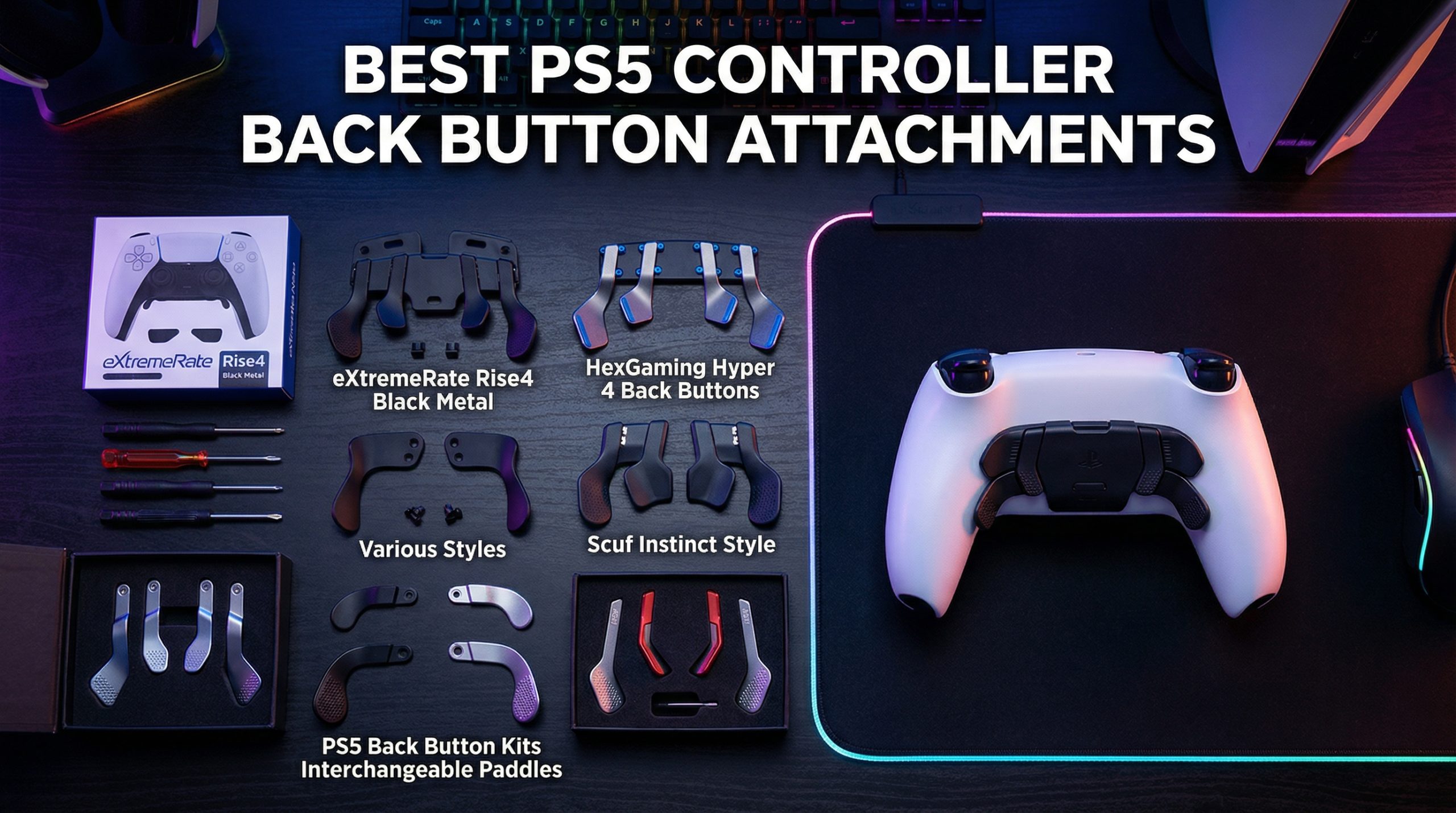 Best PS5 controller back button attachments
