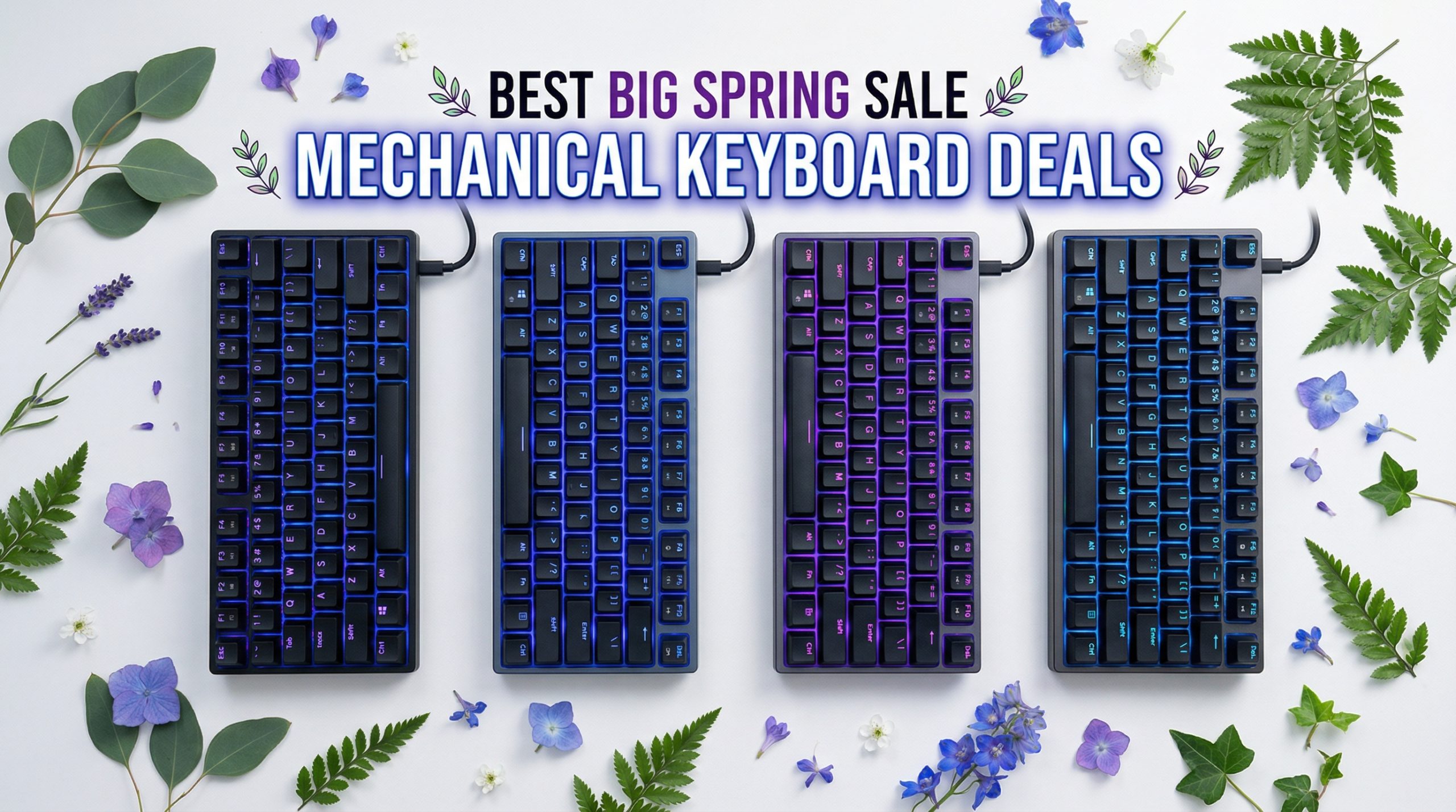 Best Big Spring Sale Mechanical Keyboard Deals on Amazon