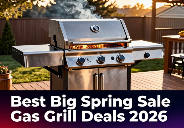 Best Big Spring Sale Gas Grill Deals on Amazon