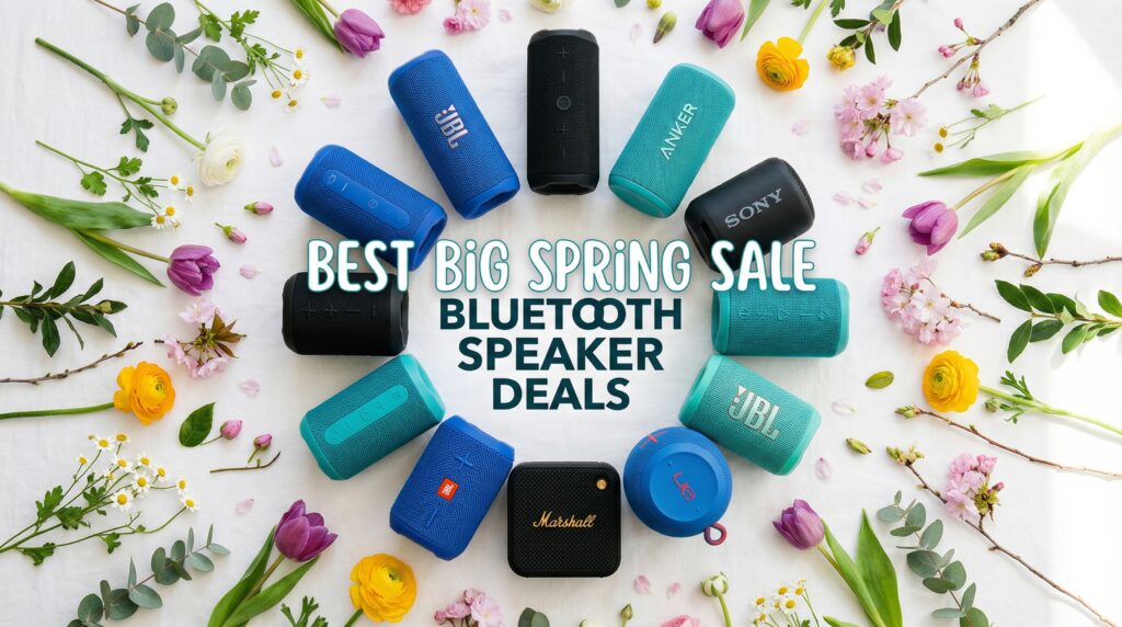Best Big Spring Sale Bluetooth Speaker Deals on Amazon