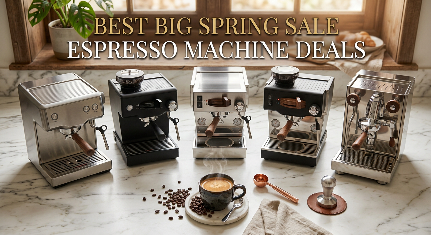 Best Big Spring Sale Espresso Machine Deals on Amazon