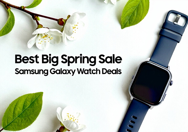 Best Big Spring Sale Samsung Galaxy Watch Deals on Amazon