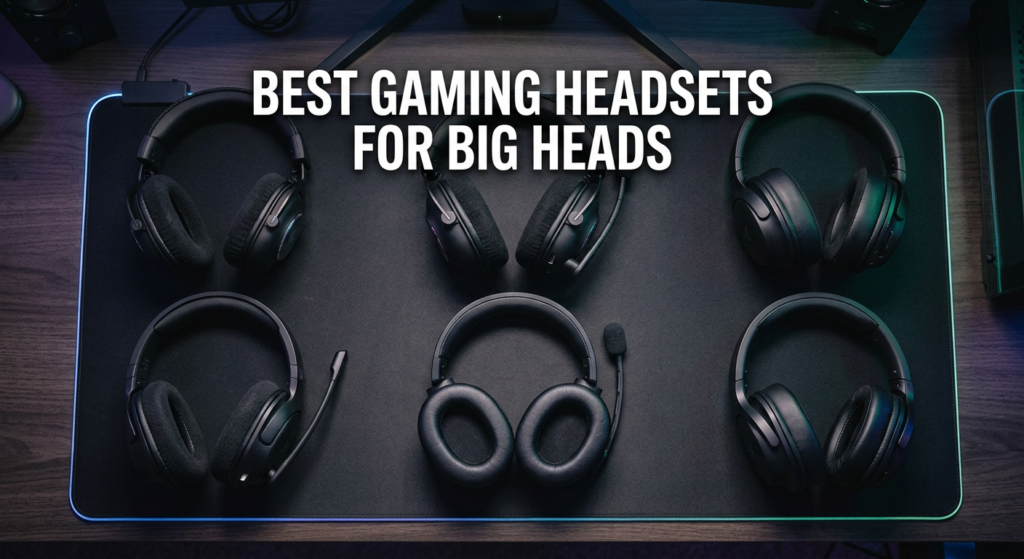 Best gaming headsets for big heads
