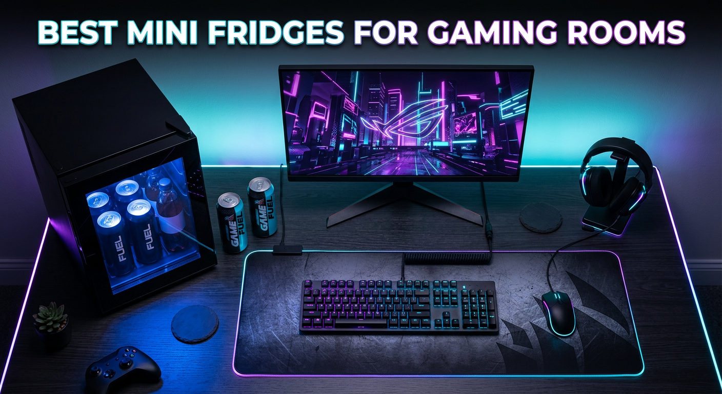 Best mini fridges for gaming rooms