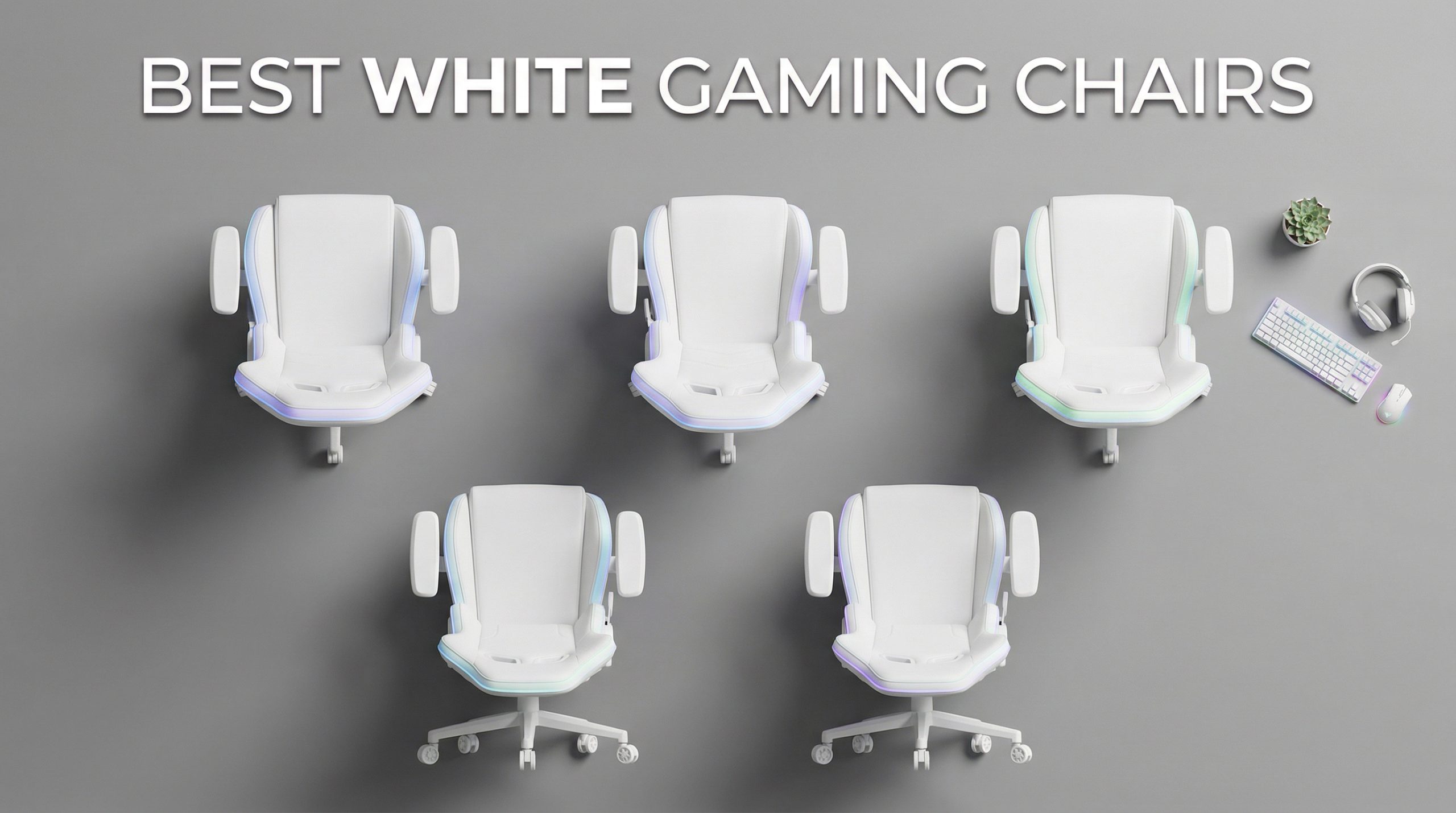 Best white gaming chairs