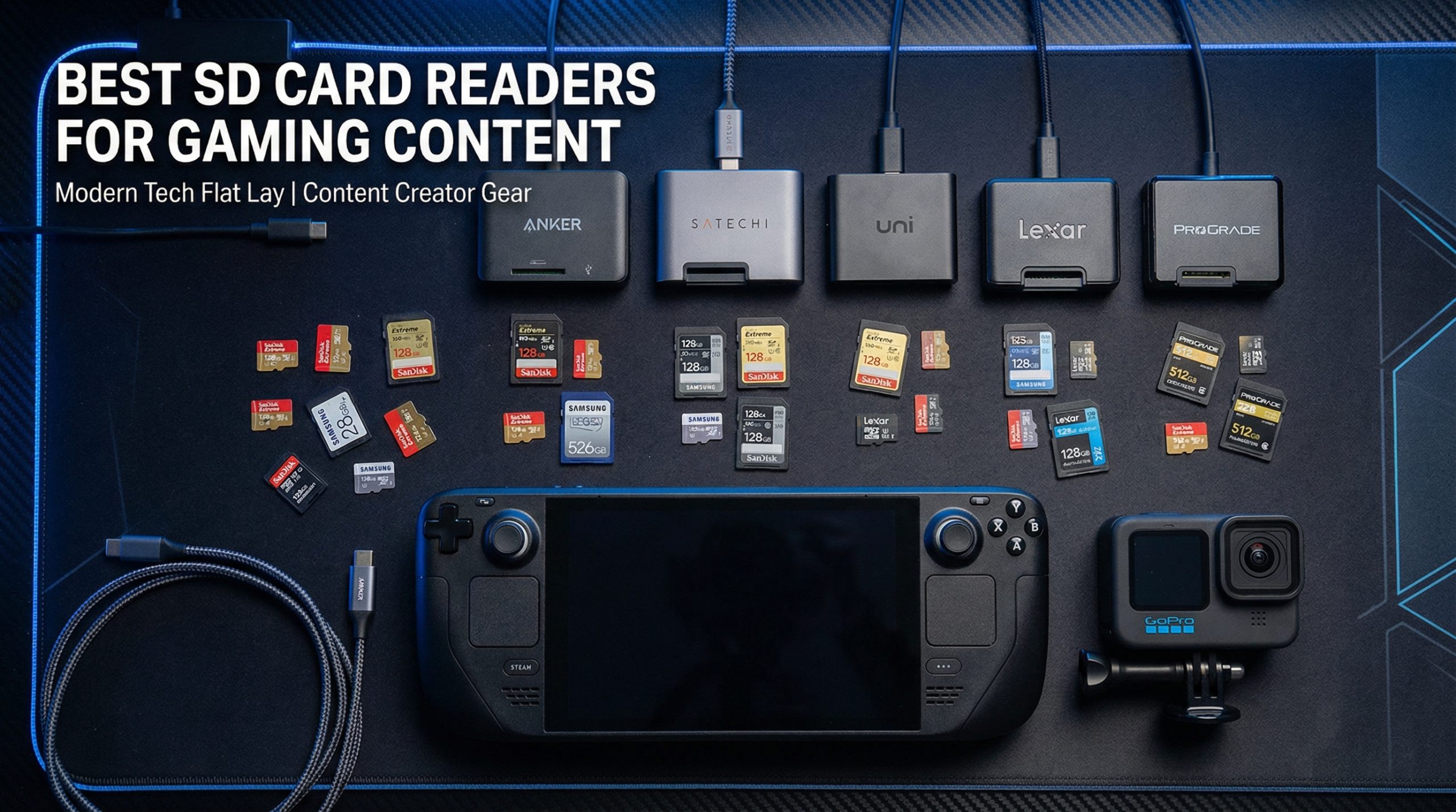 Best SD card readers for gaming content