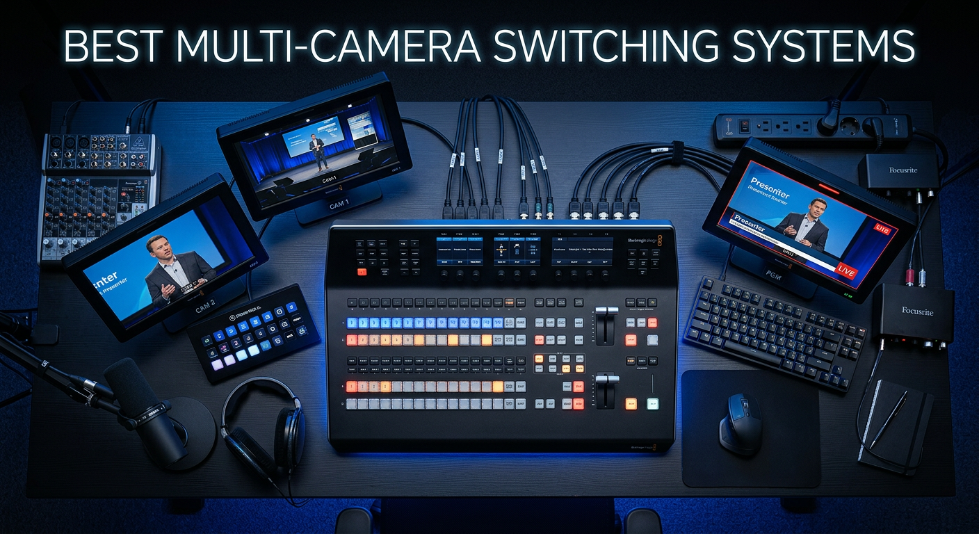 Best multi-camera switching systems for streaming