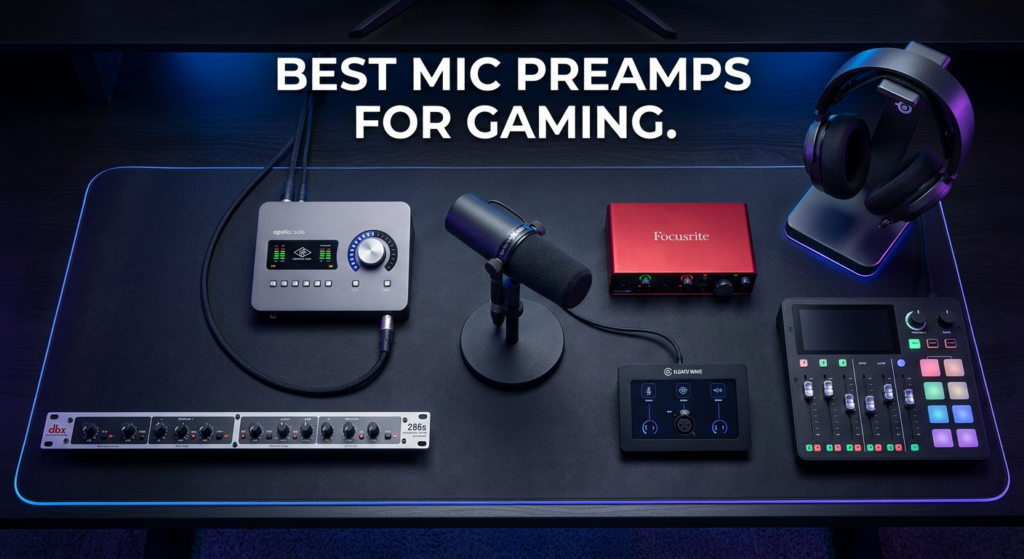 Best mic preamps for gaming