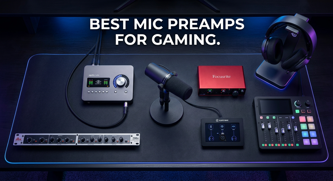 Best mic preamps for gaming