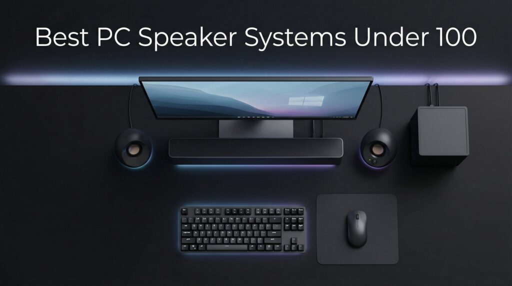 Best PC speaker systems under $100