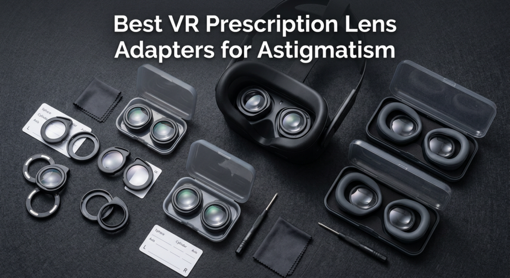 Best VR prescription lens adapters for astigmatism