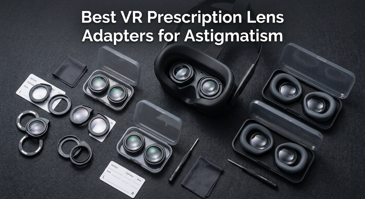 Best VR prescription lens adapters for astigmatism