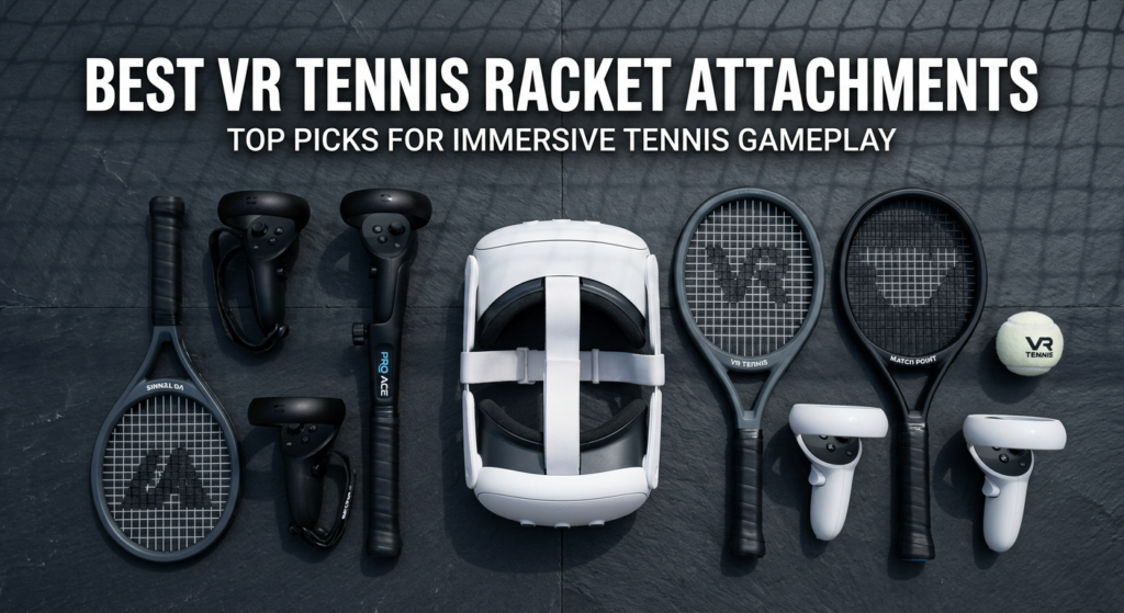 Best VR tennis racket attachments