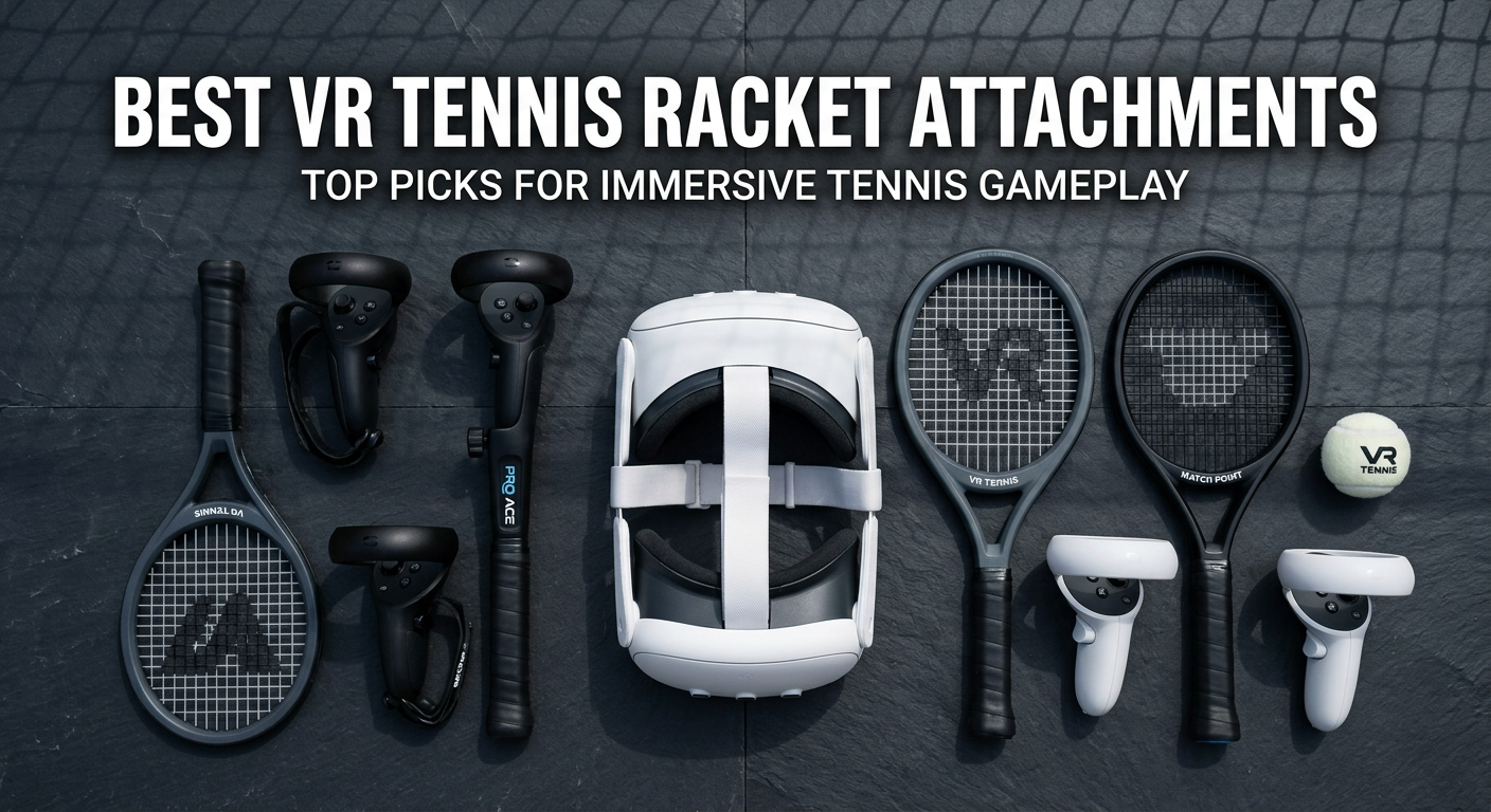 Best VR tennis racket attachments