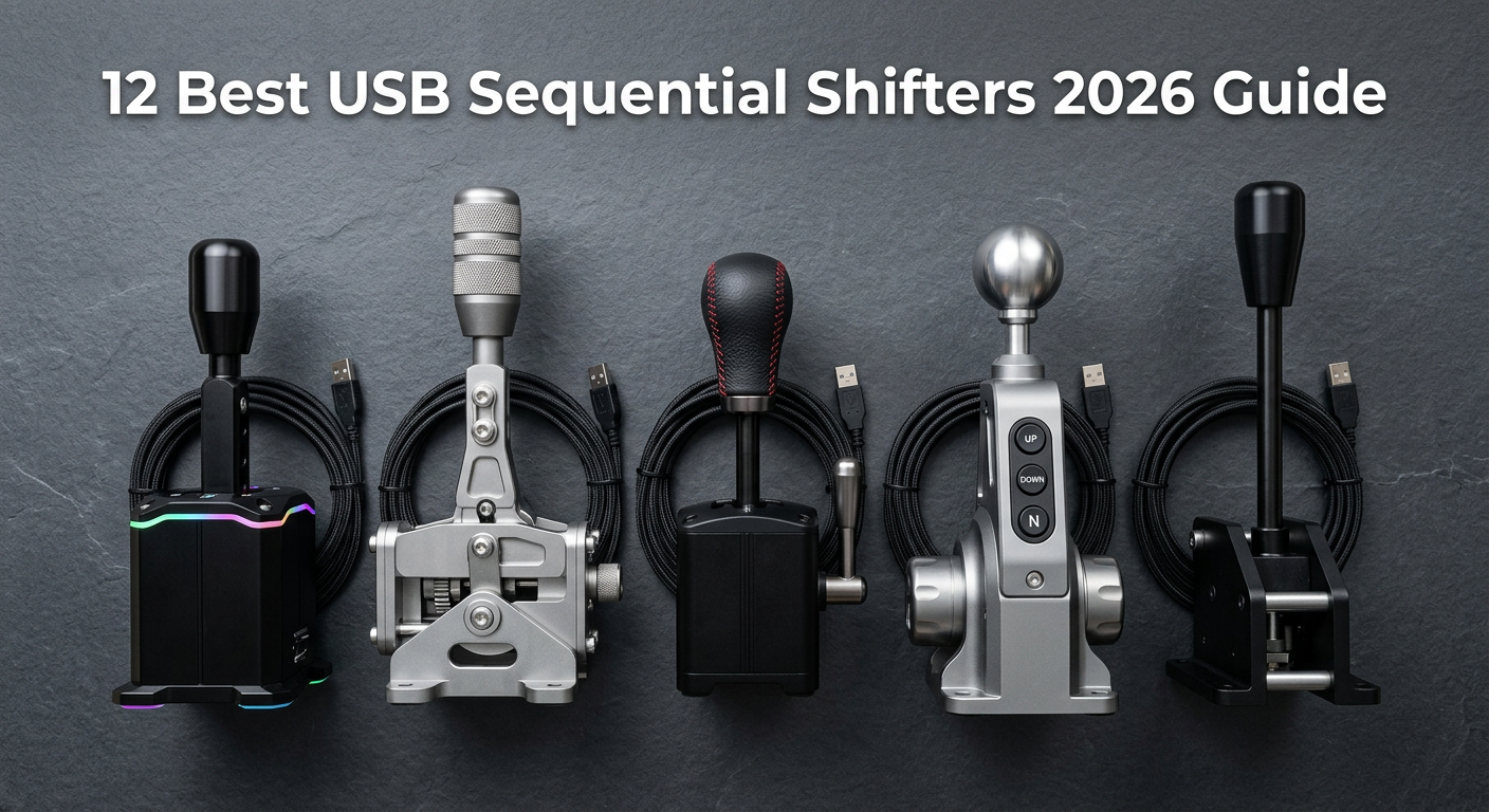 Best USB sequential shifters for sim racing