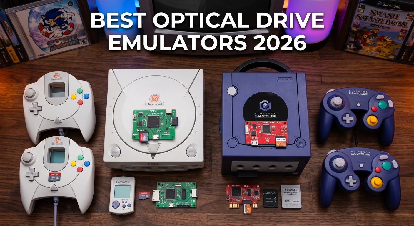 Best optical drive emulators for retro consoles