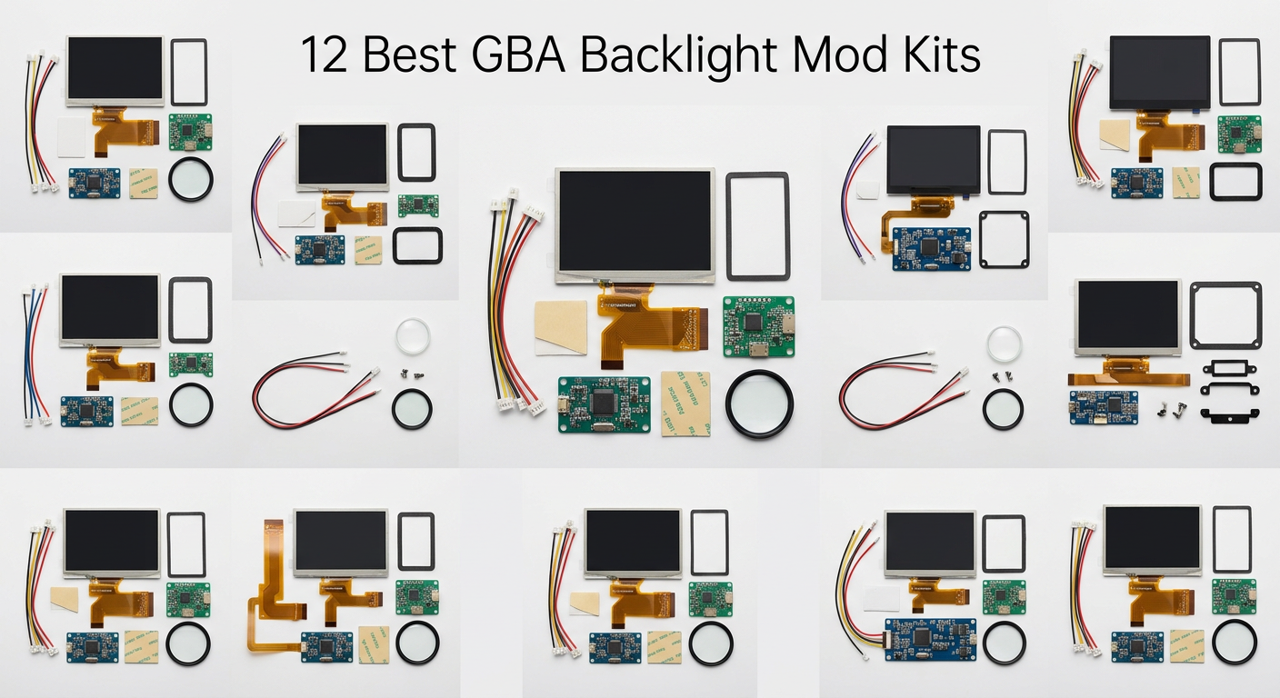 Best GBA backlight mod kits