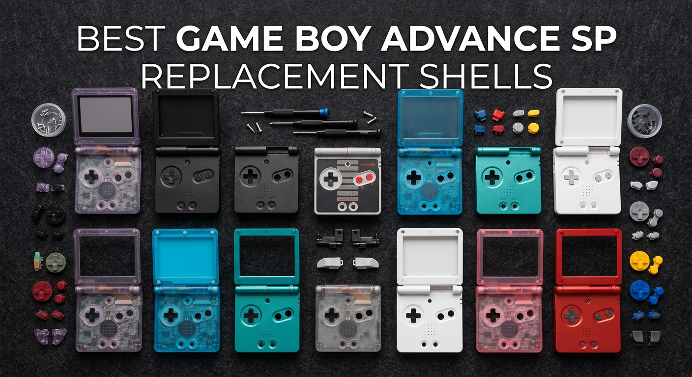 Best Game Boy Advance SP replacement shells