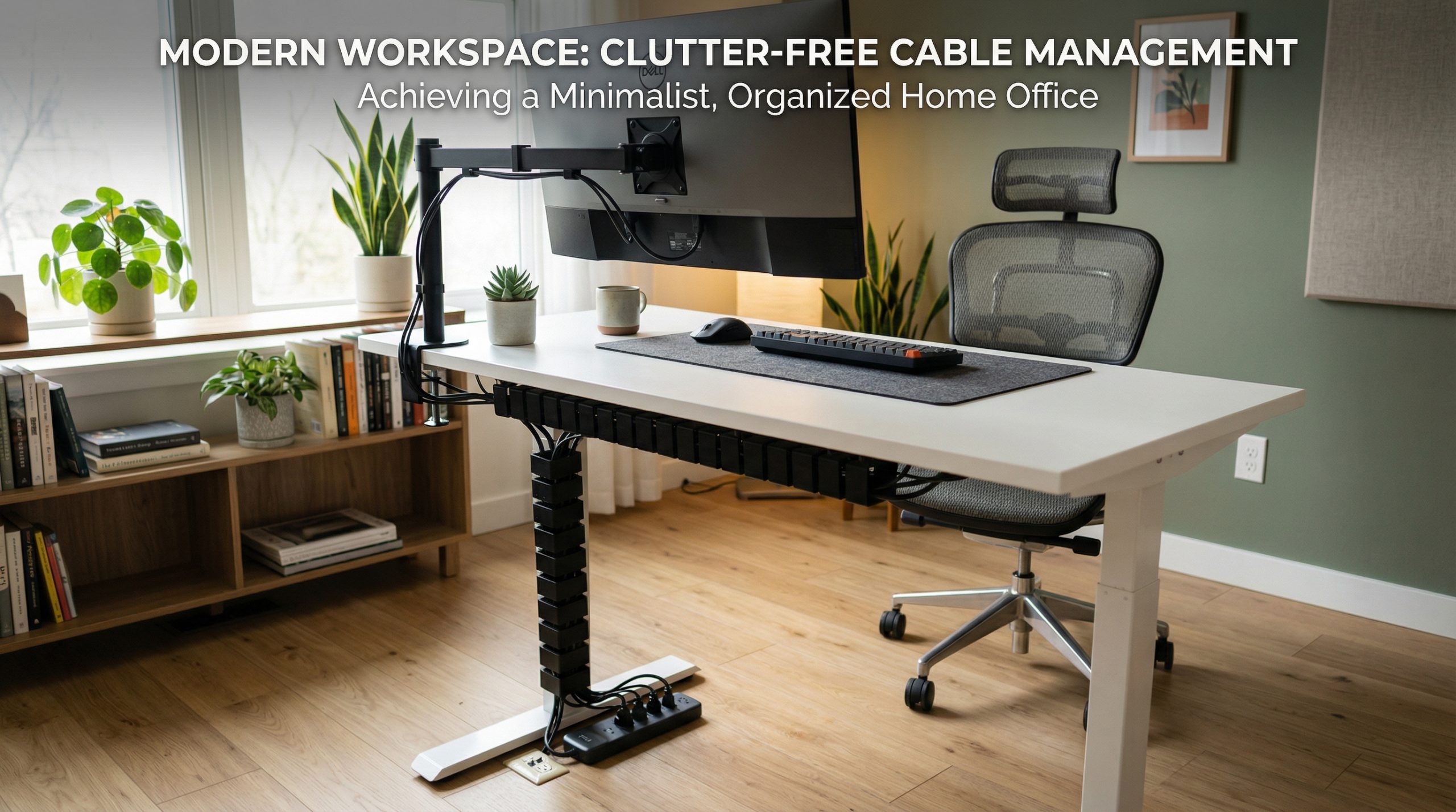 Best desk cable management spines