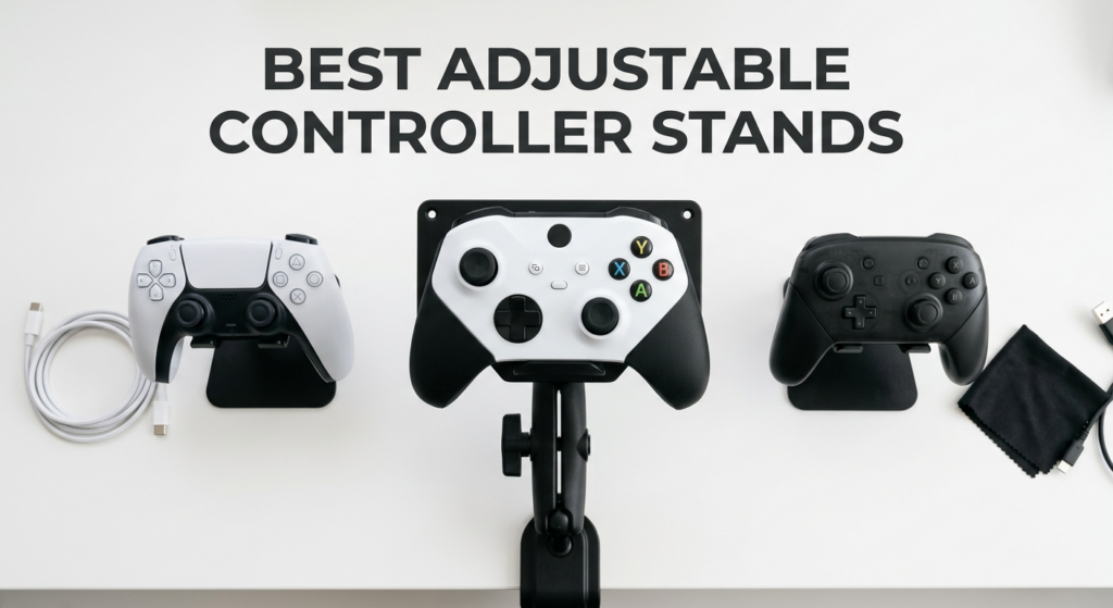 Best adjustable controller stands for disabled gamers