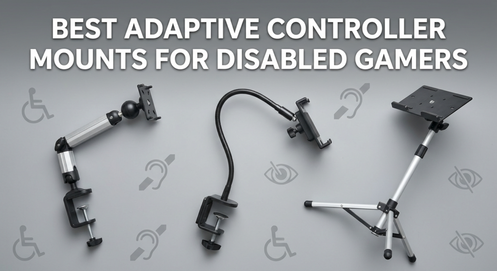 Best adaptive controller mounts for disabled gamers