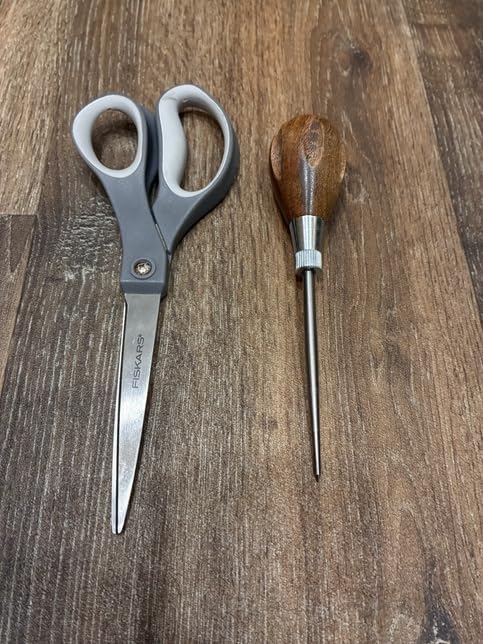 General Tools Scratch Awl Tool with Hardwood Handle - Scribe, Layout Work, & Piercing Wood - Alloy Steel Blade customer photo 1