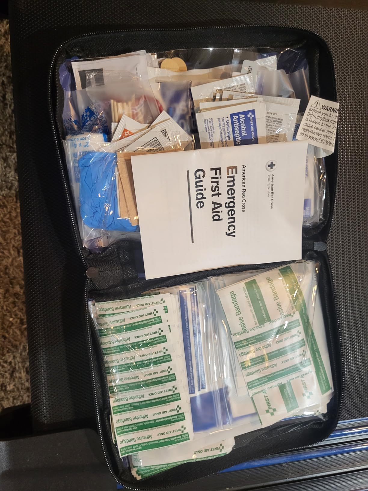 First Aid Only 298 Piece All-Purpose Emergency First Aid Kit for Home, Office, Car, Apartment, Dorm, and Camping customer photo 2