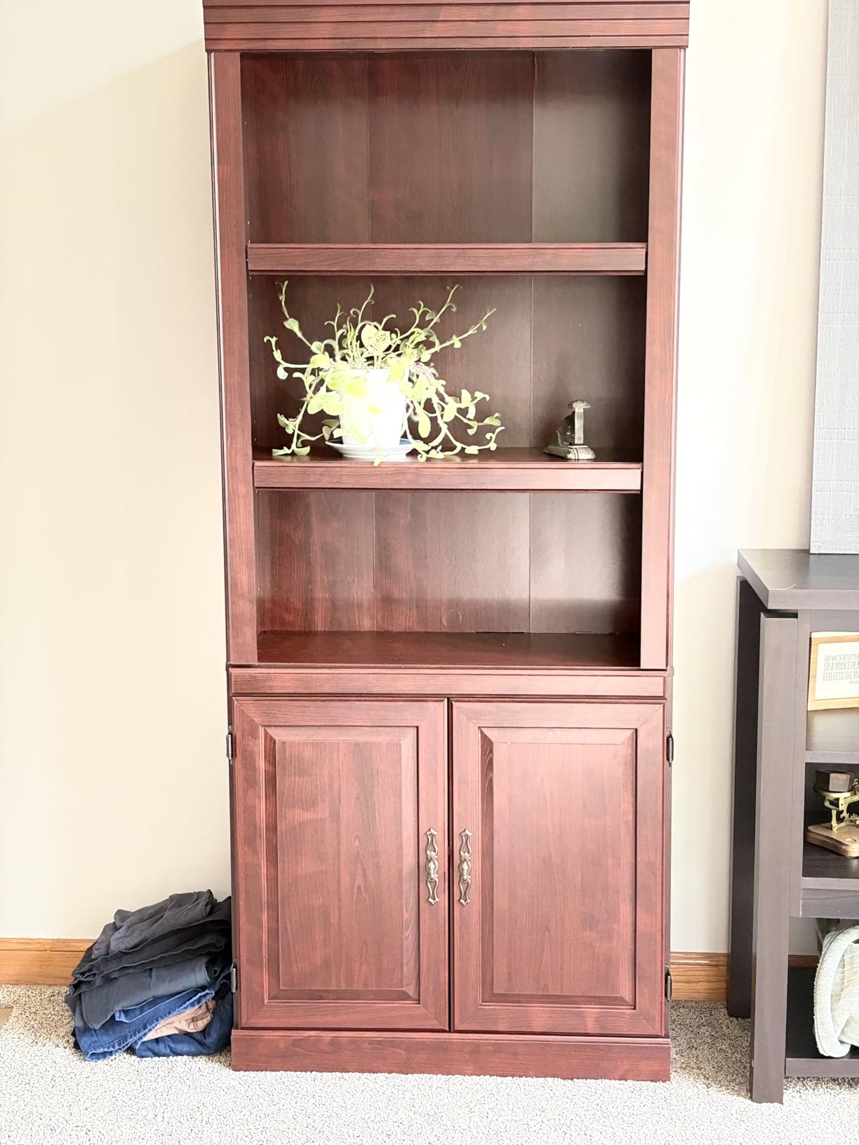 Sauder Heritage Hill Library Bookcase, Classic Cherry customer photo 1