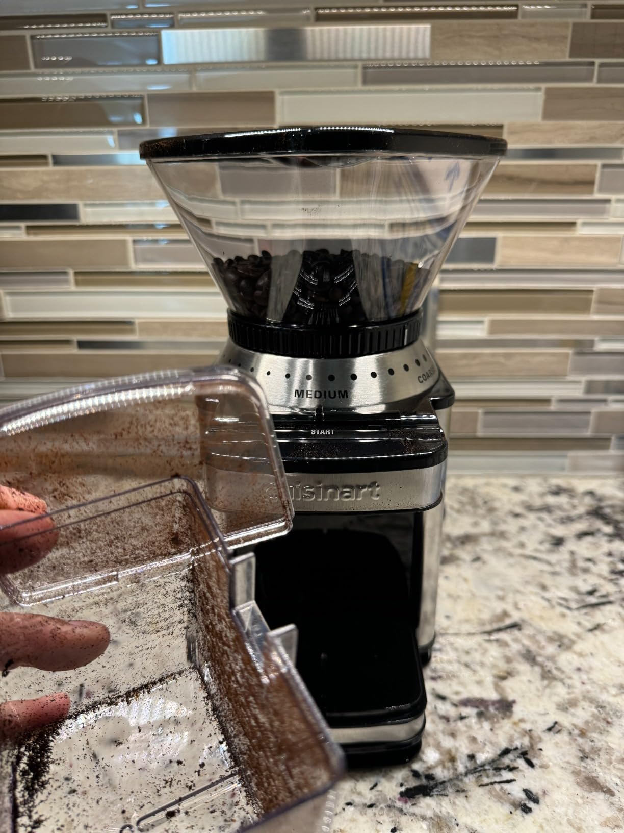 Cuisinart DBM-8P1 Electric Burr Coffee Grinder with 18-Position Grind Selector customer photo 1