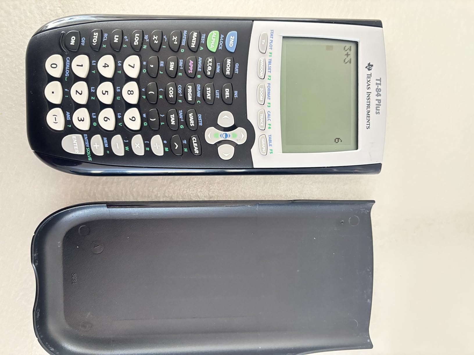 Texas Instruments TI-84 Plus Graphics Calculator, Black 320 x 240 pixels customer photo 1