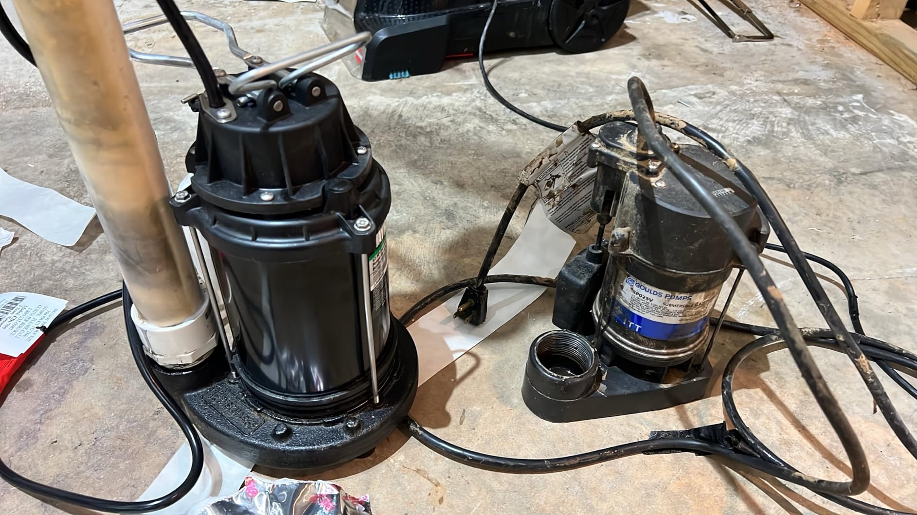 WAYNE CDU790-1/3 HP Submersible Cast Iron and Stainless Steel Sump Pump with Integrated Vertical Float Switch - Up to 4,600 Gallons Per Hour - Heavy Duty Basement Sump Pump customer photo 2