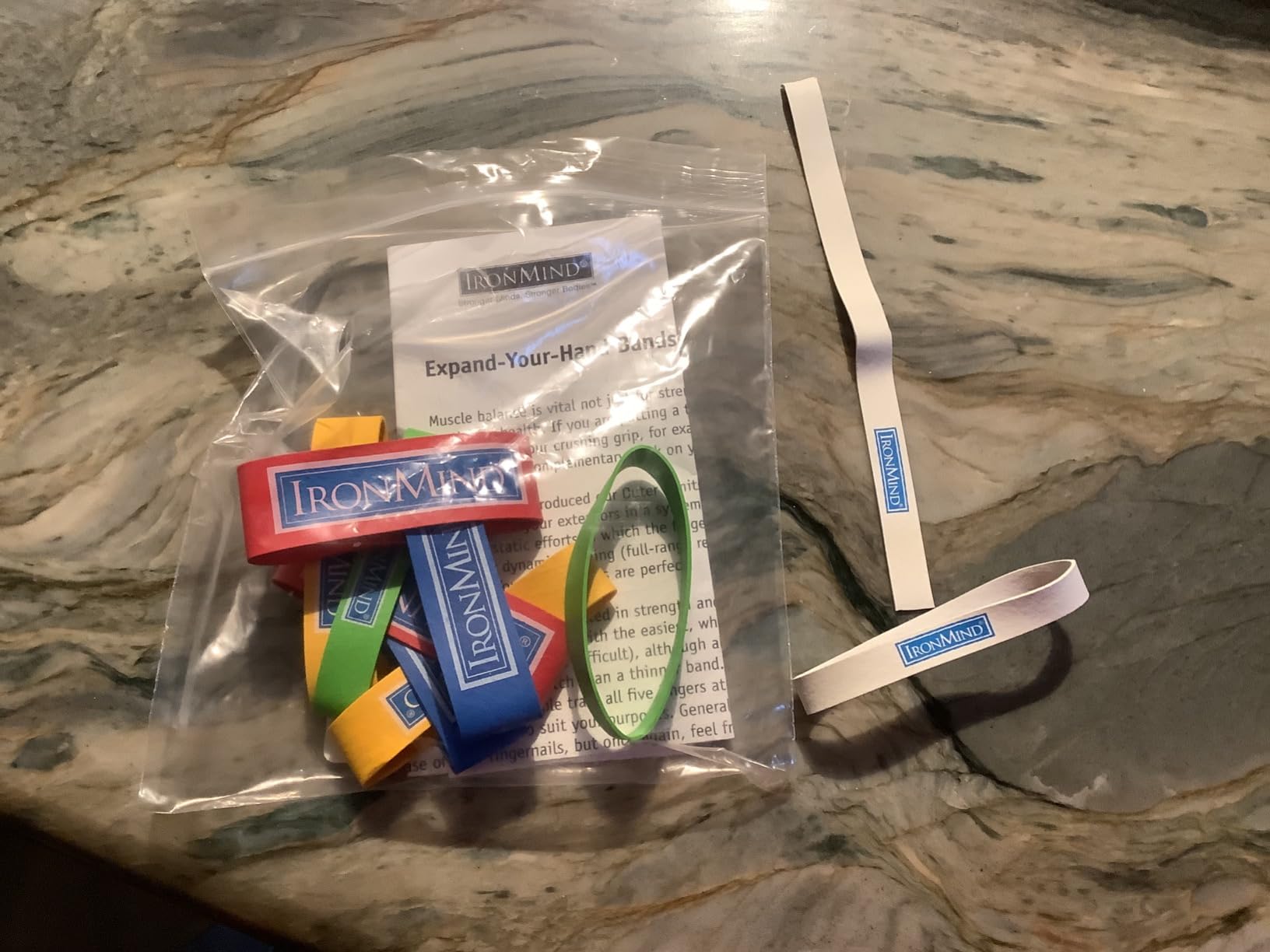 IronMind Expand-Your-Hand Bands 10 Pack: Kiss Elbow Pains Goodbye - Prevent, Rehab, Reduce Pain from Tennis Elbow, Carpal Tunnel. Authentic, original, effective customer photo 2