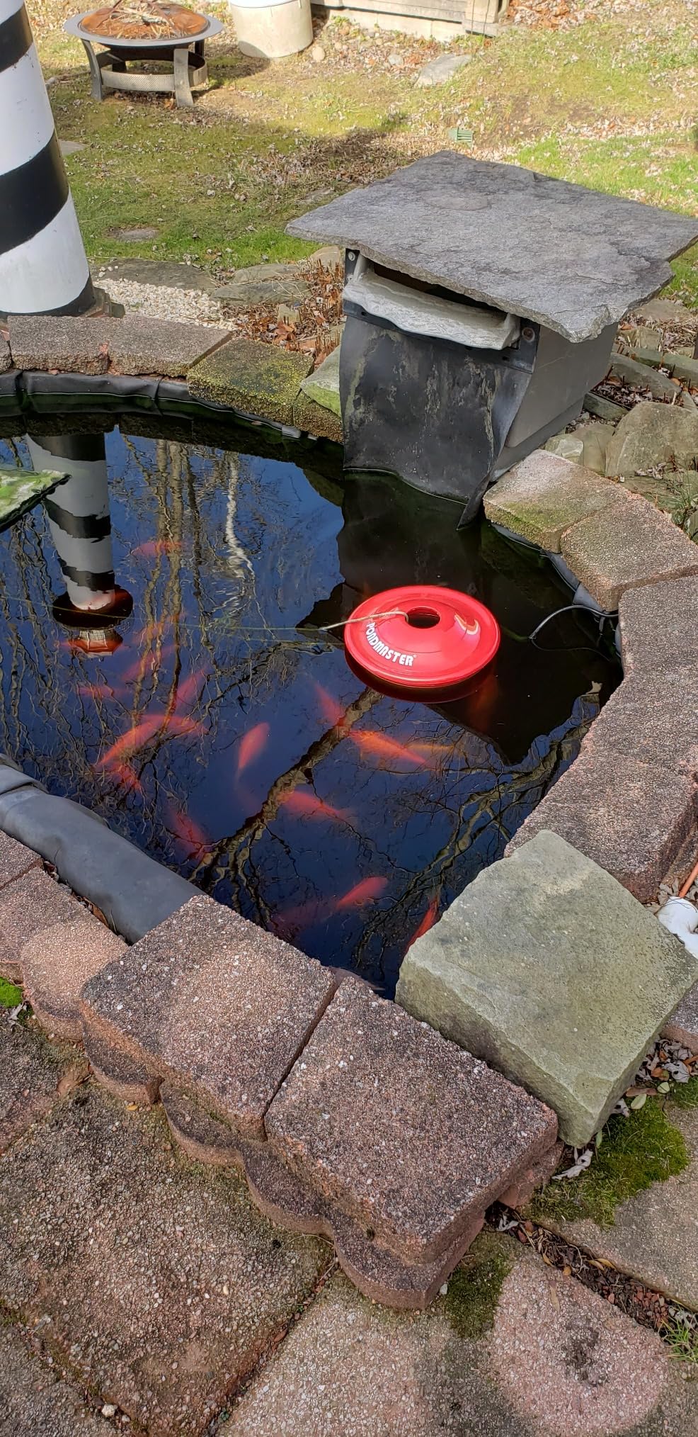 Danner Manufacturing Pondmaster Pond De-icer, Red, #02175 customer photo 1