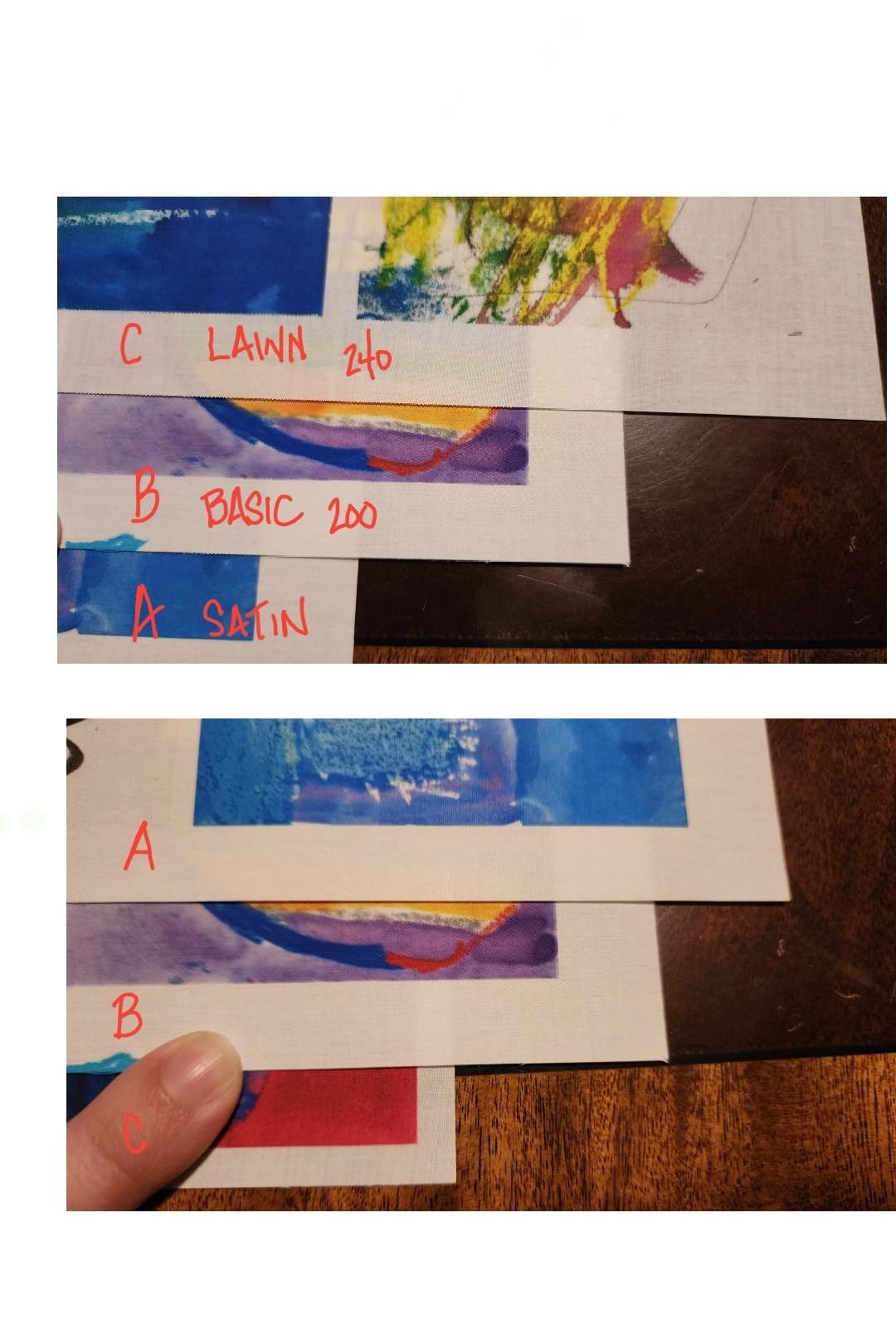 EQ Printables Inkjet Fabric Sheets, 1 Pack customer photo 1