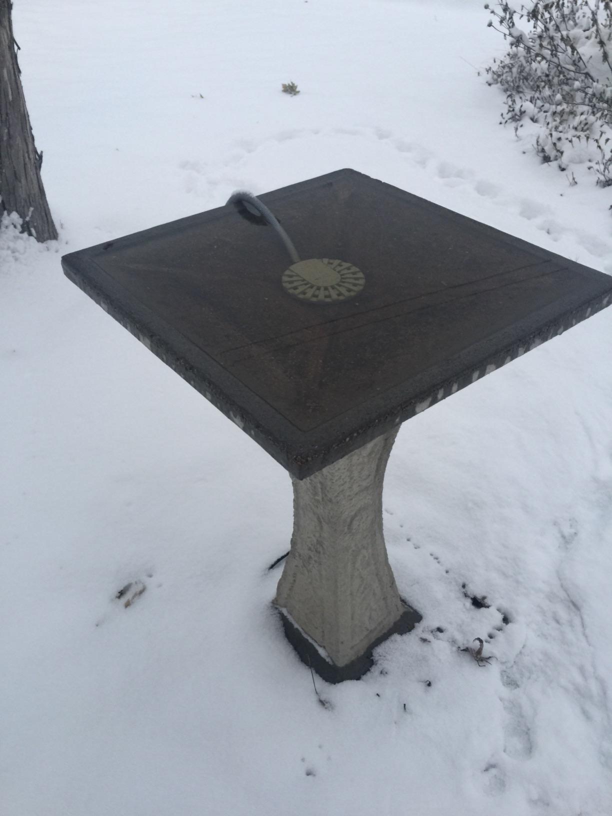 API Bird Bath De-Icer 250W - Thermostatically Controlled Aluminum Pond Deicer customer photo 1