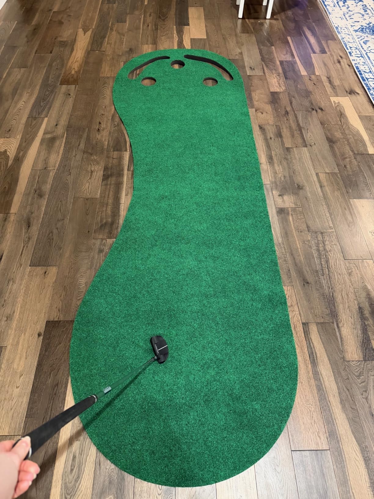 PUTT-A-Bout Par Three Golf Putting Green (3' x 9') customer photo 2