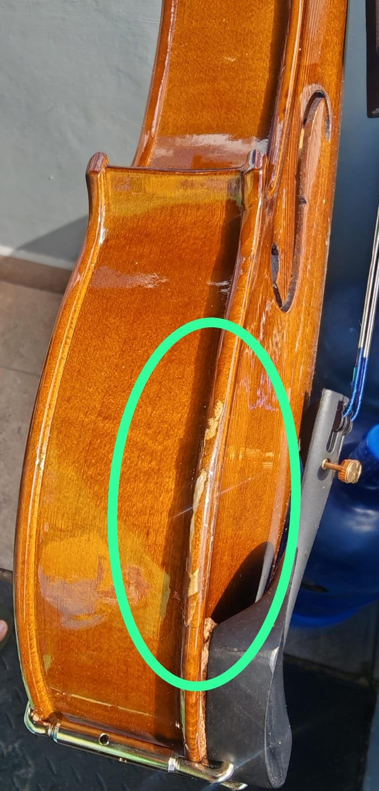 Cremona SV-175 Premier Student Violin Outfit - 3/4 Size - Hand-Carved Spruce & Maple, Ebony Fittings, US-Made Prelude Strings for Beginner & Advancing Students customer photo 2