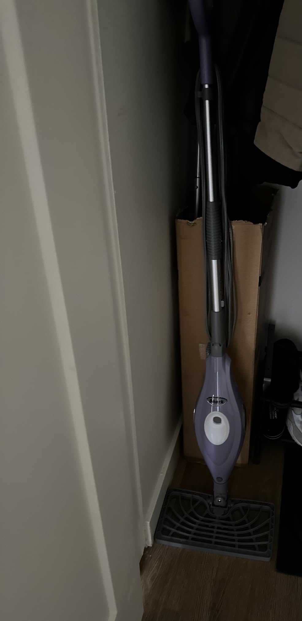 Shark Steam Pocket Mop with 2 Washable Double-sided Pads, Steam Sanitization, Swivel Steering, Lightweight, Steam Cleaner for Sealed Hard Floors, Hardwood, Marble, Tile, S3501 customer photo 2