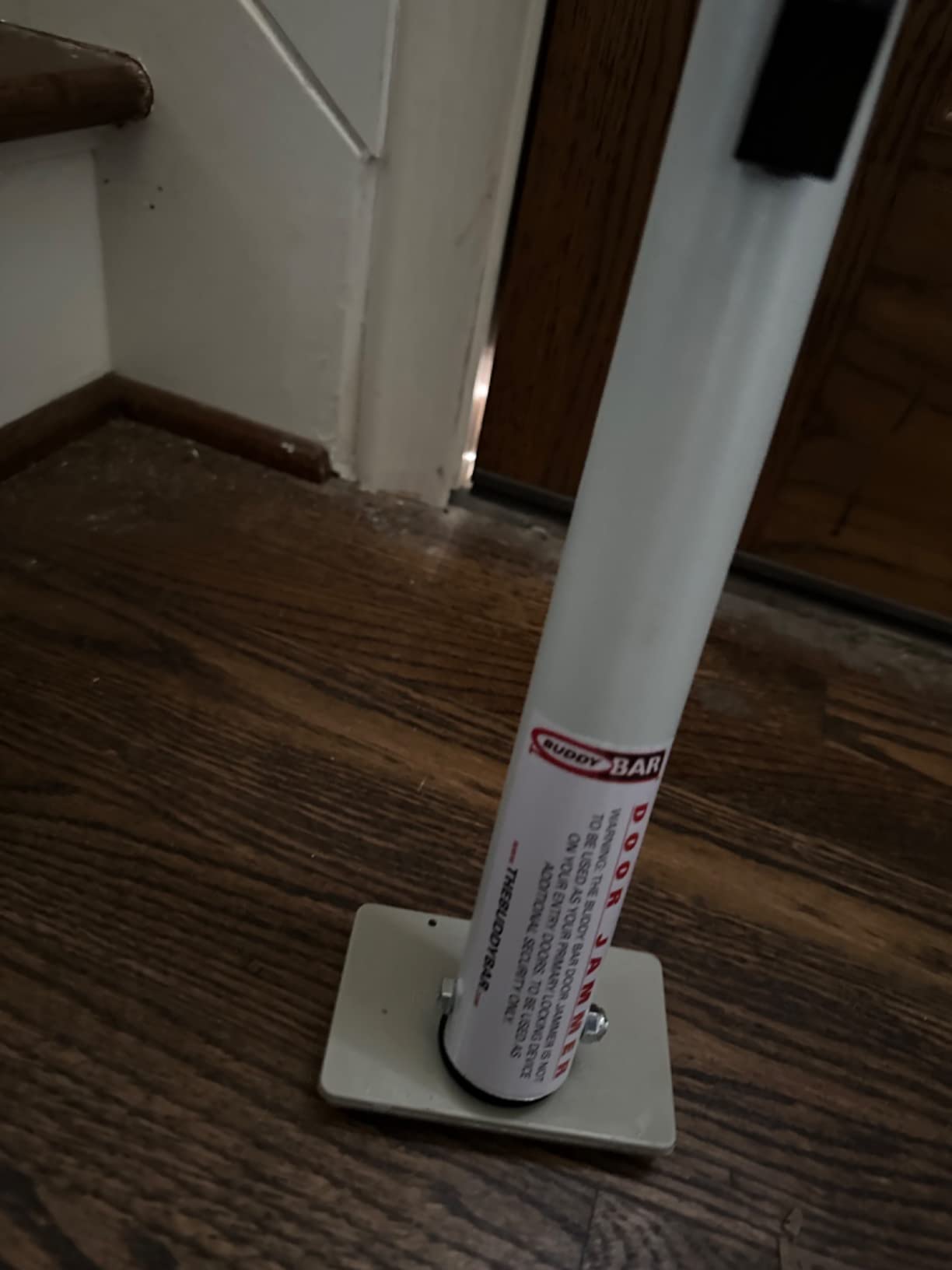 Buddybar Door Jammer Home Security Door Bar customer photo 1