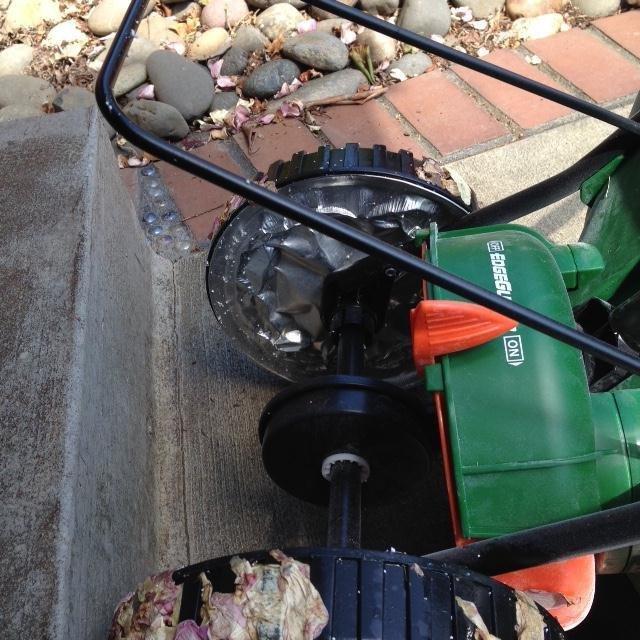 Scotts Turf Builder EdgeGuard Mini Broadcast Spreader - Spreads Grass Seed, Fertilizer and Salt - Holds up to 5,000 sq. ft. of Scotts Grass Seed or Fertilizer Products customer photo 1