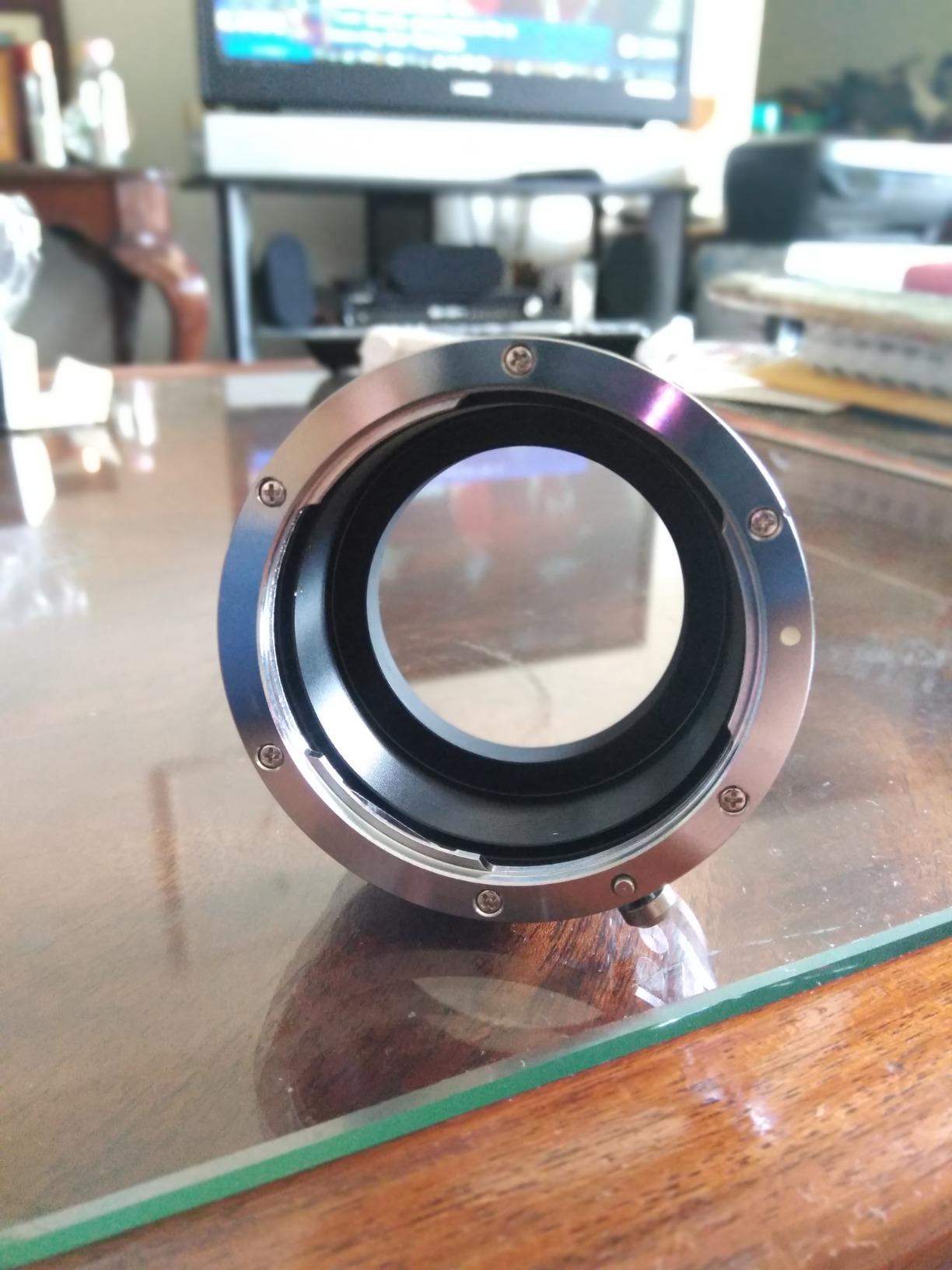 Fotodiox Lens Mount Adapter Compatible with Canon EOS EF and EF-S Lenses on Sony E-Mount Cameras (EOS-SnyE) customer photo 1
