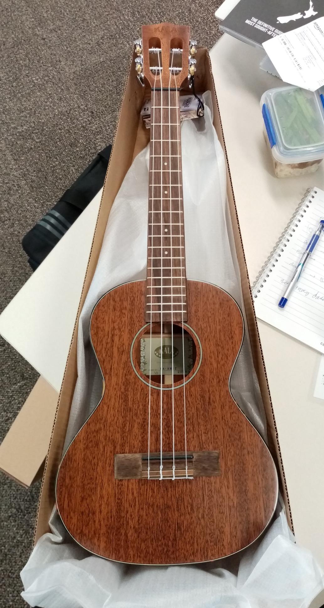 Kala KA-SMHT Solid Mahogany Tenor Ukulele customer photo 1