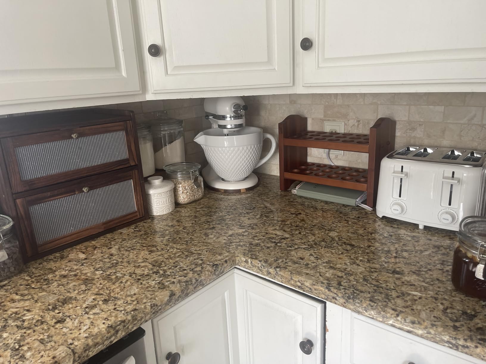 Artisan Series 5 Quart Tilt Head Stand Mixer with Pouring Shield KSM150PS, Contour Silver, Zinc customer photo 2