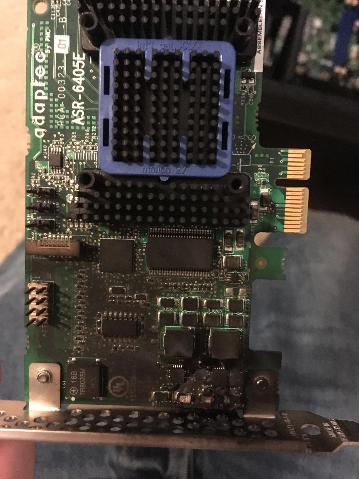 Adaptec RAID 6405E Storage Controller 2271700-R customer photo 1